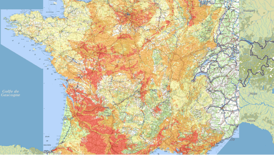 Illustration d'une maison avec des fissures